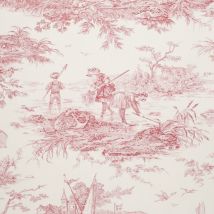 Tissu coton Histoire d'eau bordeaux - 280 cm - Thevenon - Mondial Tissus