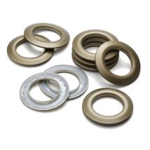 Oeillets clipsables plastique Ø 40 mm - Mondial Tissus