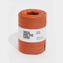 Fil à crocheter Ra Ra Raffia cinnamon dust - Wool and the Gang - Wool and the Gang - Mondial Tissus