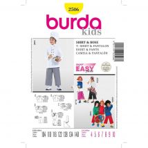 Patron Burda 2506 - déguisement divers enfant - Burda - Mondial Tissus