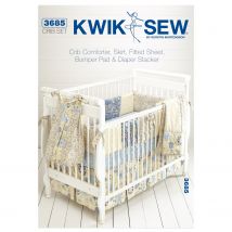 Patron KWIK SEW K3685OS Accessoires et décoration lit de bébé - Kwik Sew - Mondial Tissus