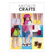 Patron McCall's M3469OS Habits de poupée - Mondial Tissus