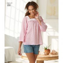 Patron New Look 6284 - tunique femme - Newlook - Mondial Tissus