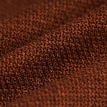 Tissu toile gros fil Montego rouille siège - MT - Mondial Tissus