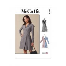 Patron Mc Call's M8528Y5 Femme Robe blazer 46 au 54 - McCall's - Mondial Tissus
