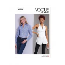 Patron Vogue 1956F5 - hauts moulants du 44 au 52 - Vogue - Mondial Tissus