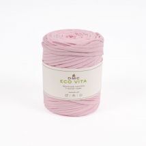 Pelote de fil Eco Vita t-shirt rose fibres recyclées DMC - DMC - Mondial Tissus