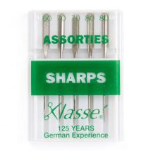 Aiguilles pour machine Sharps assorties - Mondial Tissus
