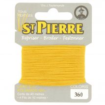 Laine Saint Pierre pour repriser / broder 360 ocre - St. Pierre - Mondial Tissus