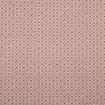 Maille Jersey bio fleurs géométrique rose poudré - Mondial Tissus