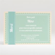 Remerciement naissance personnalisable - 11 x 7,5 cm - Monfairepart