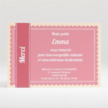Remerciement naissance personnalisable - 11 x 7,5 cm - Monfairepart
