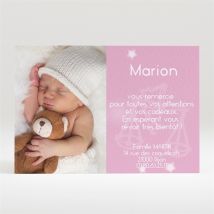 Remerciement naissance personnalisable - 11 x 7,5 cm - Monfairepart