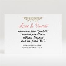 Carton d'invitation mariage Carte multi photo mariage personnalisable - 11 x 7,5 cm - Monfairepart