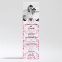 Carte de remerciement mariage Tenue de Gala personnalisable - 5,3 x 19,4 cm - Monfairepart