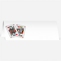 Marque-place mariage Atout Coeur mariage personnalisable - 9,5 x 4,2 cm - Monfairepart