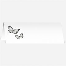 Marque-place mariage Photos dans les cadres personnalisable - 9,5 x 4,2 cm - Monfairepart