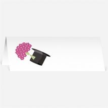Marque-place mariage Surprise nous nous marions personnalisable - 9,5 x 4,2 cm - Monfairepart