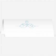 Marque-place mariage Vintage ardoise photo personnalisable - 9,5 x 4,2 cm - Monfairepart