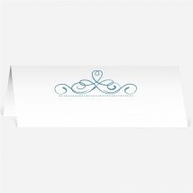 Marque-place mariage invitation avec Photo original personnalisable - 9,5 x 4,2 cm - Monfairepart