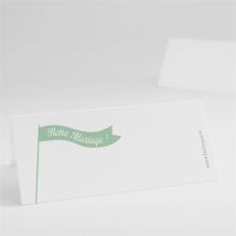 Marque-place mariage Cupidon personnalisable - 9,5 x 4,2 cm - Monfairepart