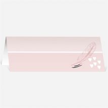 Marque-place mariage Le Joli Noeud du mariage personnalisable - 9,5 x 4,2 cm - Monfairepart