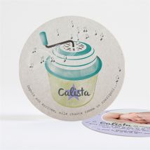 Faire-part naissance La boite à musique personnalisable - 13,5 cm - Monfairepart