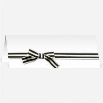 Marque-place mariage Chocolat et étiquettes personnalisable - 9,5 x 4,2 cm - Monfairepart