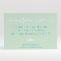 Carton d'invitation mariage A découvir personnalisable - 11 x 7,5 cm - Monfairepart