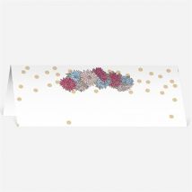 Marque-place mariage Tendance et délicat personnalisable - 9,5 x 4,2 cm - Monfairepart
