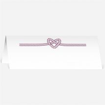 Marque-place mariage On s'unit personnalisable - 9,5 x 4,2 cm - Monfairepart