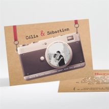 Carte de remerciement mariage L'instant magique personnalisable - 13,8 x 9,5 cm - Monfairepart