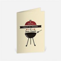 Menu départ à la retraite Autour d'un barbecue