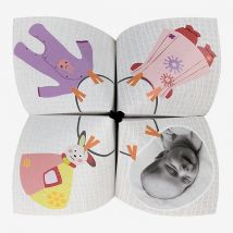 Faire-part naissance original et sympa personnalisable - 20,9 x 20,9 cm - Monfairepart