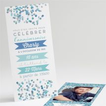 Invitation anniversaire Plein de pep's!