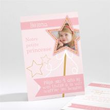 Invitation anniversaire Princesse féerique
