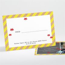 Invitation anniversaire Jeu Video