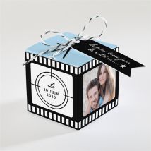 Boîte de dragées mariage personnalisable - 4,5 cm - Monfairepart