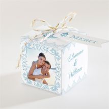 Boîte de dragées mariage personnalisable - 4,5 cm - Monfairepart