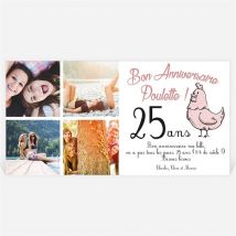 Carte anniversaire