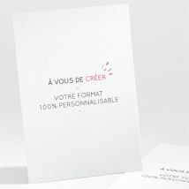 Carte invitation départ à la retraite 100% créa annonce