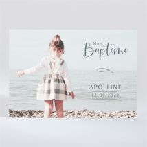 Faire-part de baptême Jolie Sagesse Magnet personnalisable - 13,8 x 9,5 cm - Monfairepart