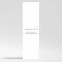 Faire-part communion 100% création magnet communion - 5,3 x 19,4 cm - Monfairepart