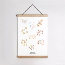 Affiche naissance Poésie personnalisable - 29,7 x 42 cm - Monfairepart