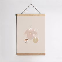 Affiche naissance Irresistible personnalisable - 29,7 x 42 cm - Monfairepart