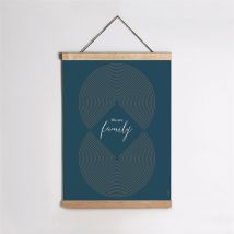 Affiche naissance Petites Nuances personnalisable - 29,7 x 42 cm - Monfairepart