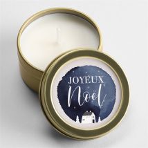 Bougie noël Décoration de noël