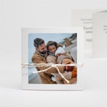 Carte de voeux Portrait de Tribu 2023 - Blanc - Monfairepart