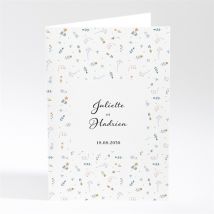 Menu mariage Notre sweet Love personnalisable - 10 x 14,5 cm - Monfairepart