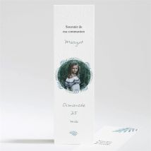Signet communion Aquarelle sacrée personnalisable - 5,4 x 19,4 cm - Monfairepart
